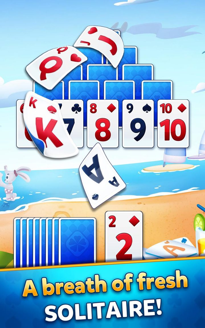 Solitaire Tripeak Journey 2022 screenshot image 1_Popularmodapk.com