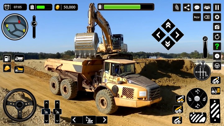 Snow Offroad Construction Game screenshot image 5_Popularmodapk.com