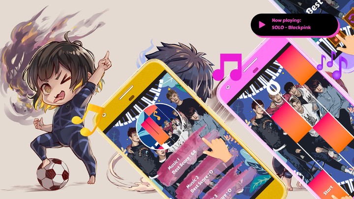 Game Blue Lock - Piano Tiles screenshot image 4_Popularmodapk.com