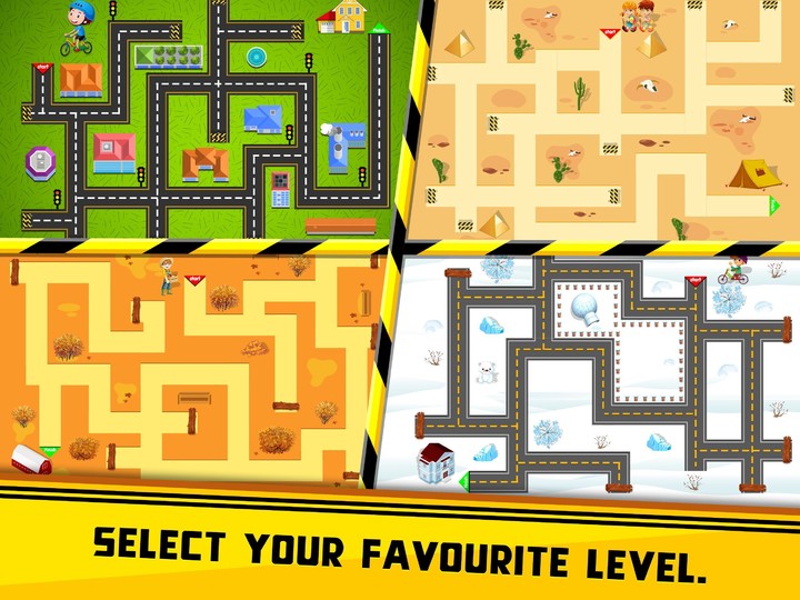 Kids educational maze puzzle screenshot image 2_Popularmodapk.com