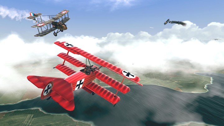 Warplanes: WW1 Sky Aces screenshot image 1_Popularmodapk.com