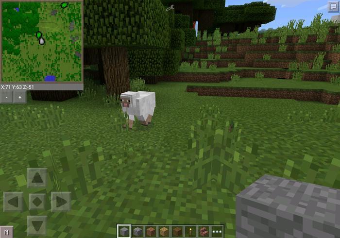 Minimap Mod Minecraft PE screenshot image 2_Popularmodapk.com