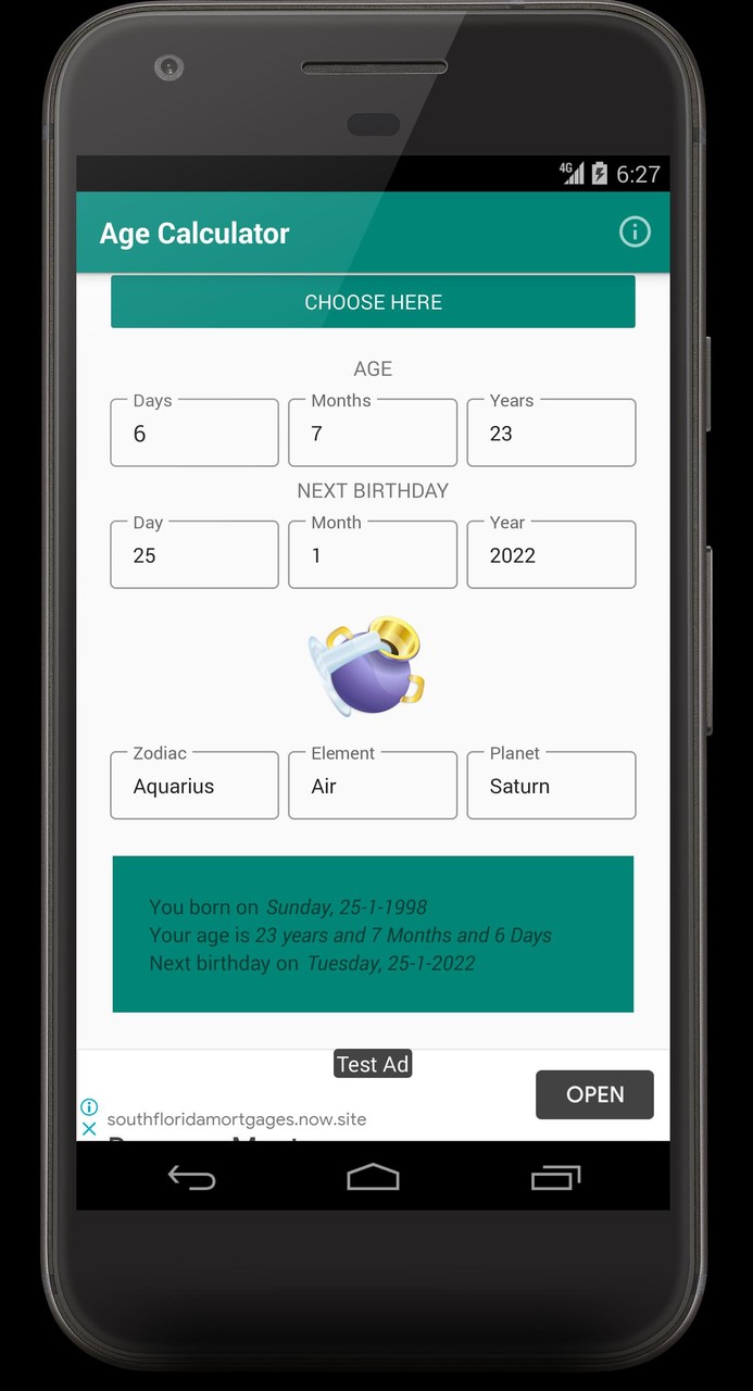Age Calculator - Calculate Age screenshot image 7_Popularmodapk.com