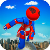 Spider Stickman Rope Hero War1_Popularmodapk.com