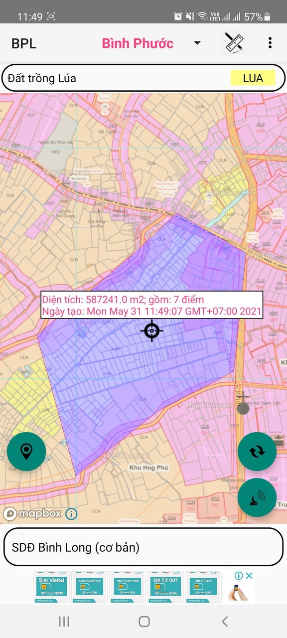 QH sử dụng đất Bình Phước screenshot image 1_Popularmodapk.com