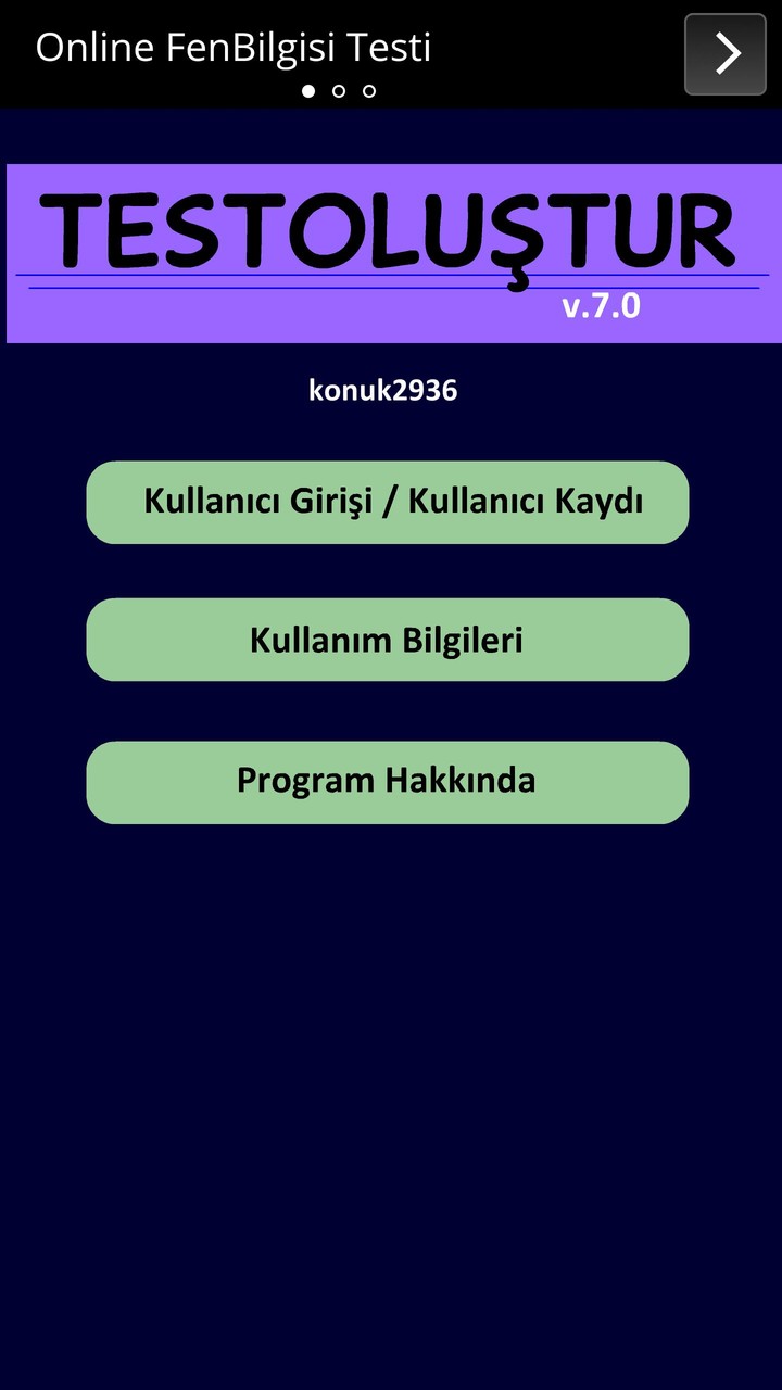 Test Oluştur screenshot image 1_Popularmodapk.com