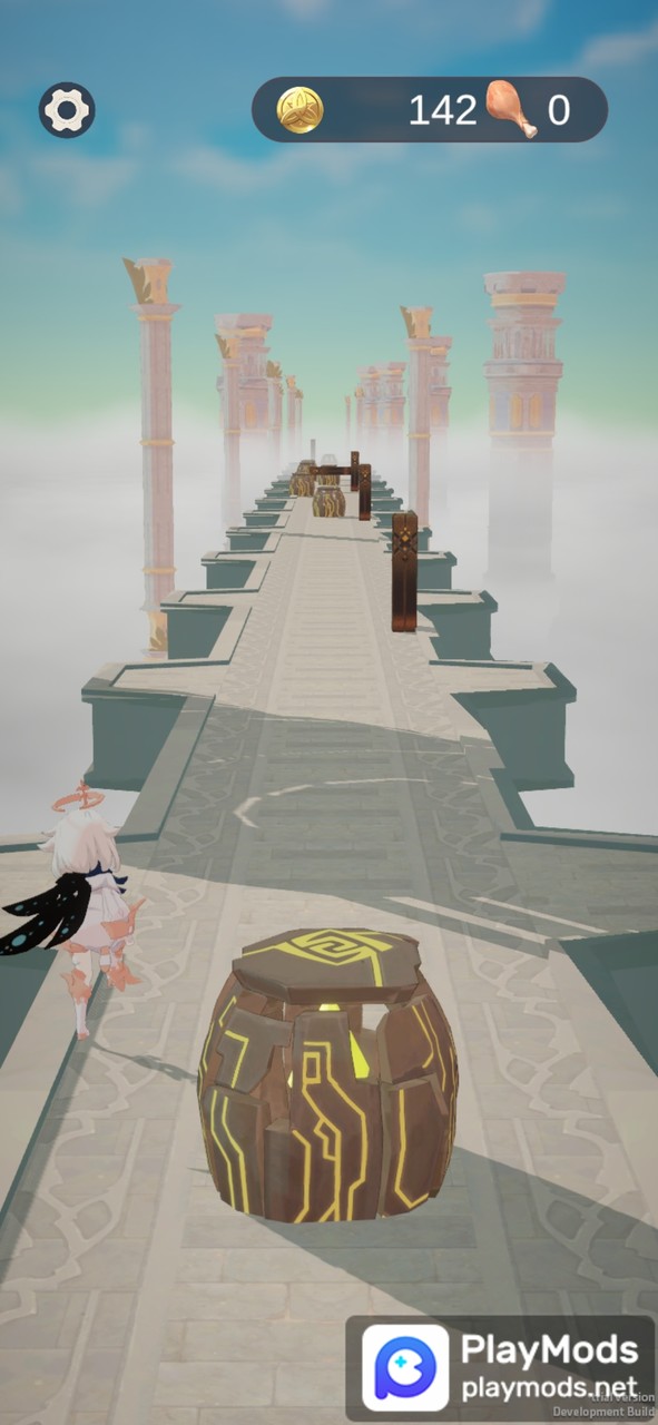 派蒙跑酷原神版<span>(player made)</span> screenshot image 1_Popularmodapk.com