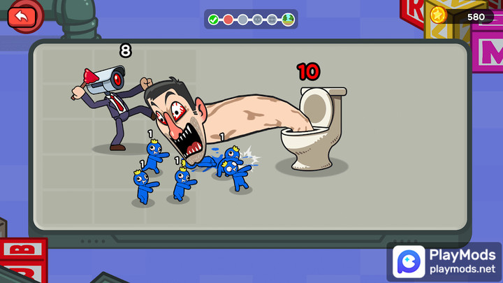 Merge War Monster Fight<span>(Unlimited Resources)</span> screenshot image 2_Popularmodapk.com