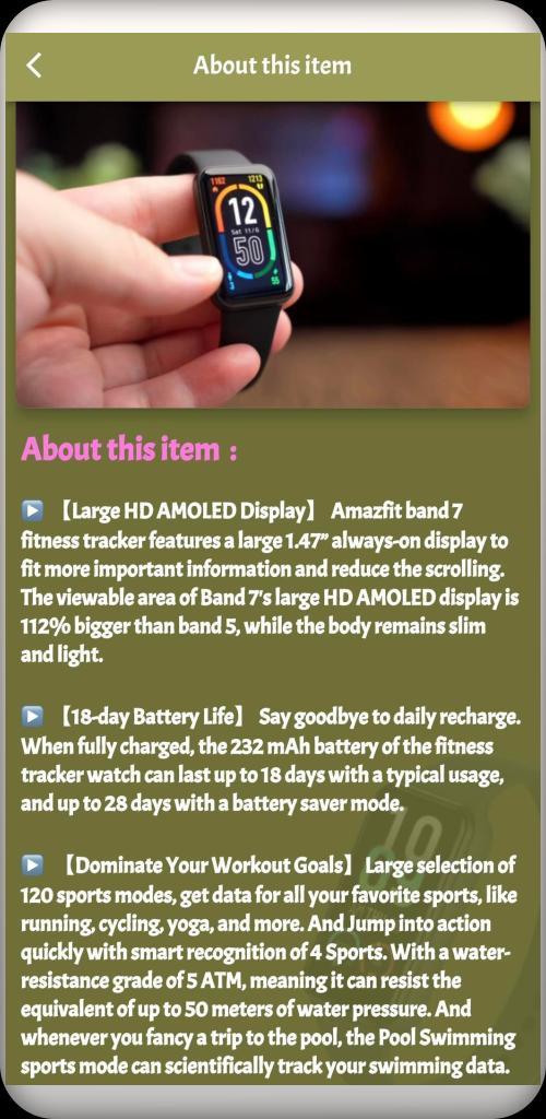 Amazfit Band 7 Fitness Guide screenshot image 3_Popularmodapk.com
