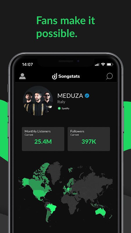 Songstats: Music Analytics screenshot image 5_Popularmodapk.com