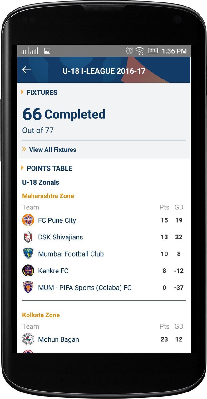I-League Official screenshot image 2_Popularmodapk.com