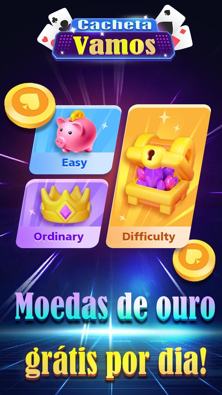 Cacheta Vamos - Jogo de pôquer screenshot image 2_Popularmodapk.com
