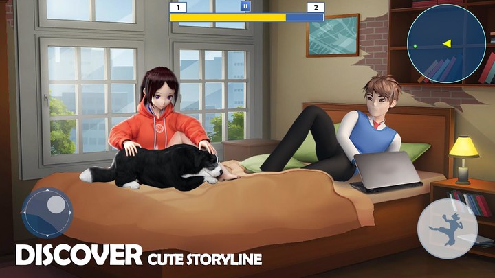 Anime Girl : Pocket Love screenshot image 5_Popularmodapk.com