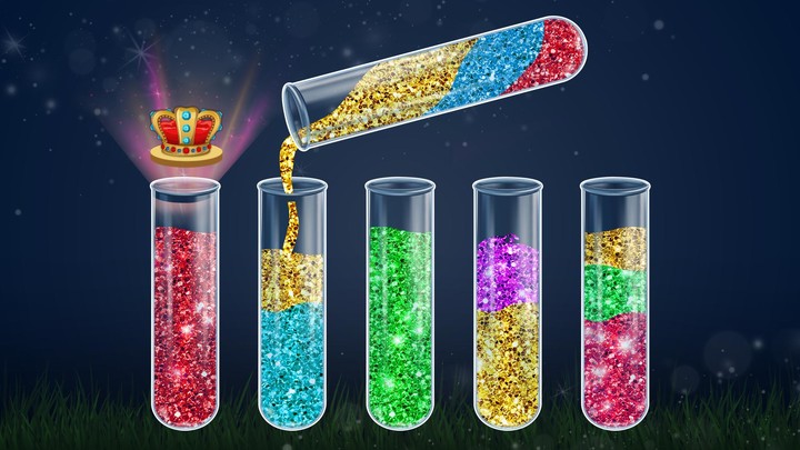 Water Sort Puz: Sort Color 3D screenshot image 1_Popularmodapk.com