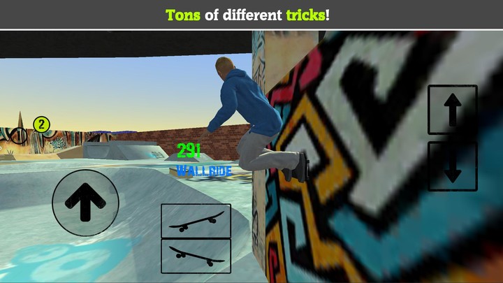 Skateboard FE3D 2 - Freestyle Extreme 3D screenshot image 2_Popularmodapk.com