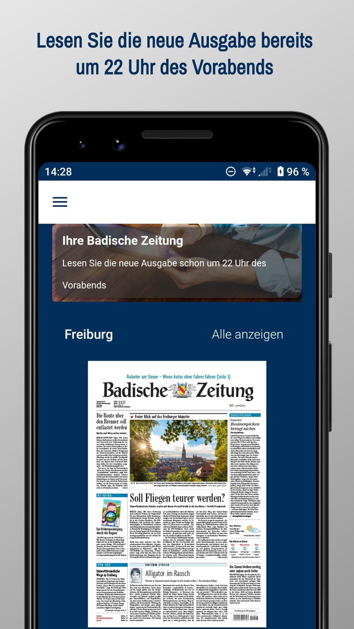 Badische Zeitung screenshot image 3_Popularmodapk.com