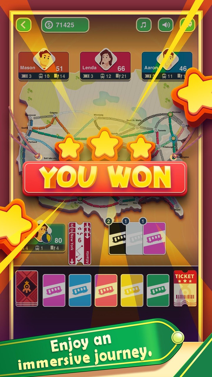 Ticket To Ride screenshot image 3_Popularmodapk.com