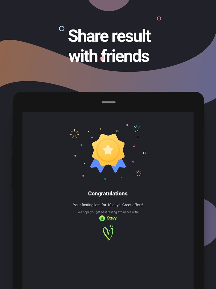 Stevy - Intermittent Fasting Tracker App screenshot image 13_Popularmodapk.com