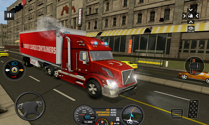 Euro Truck Transport Cargo Sim<span>(Mod APK)</span> screenshot image 2_Popularmodapk.com