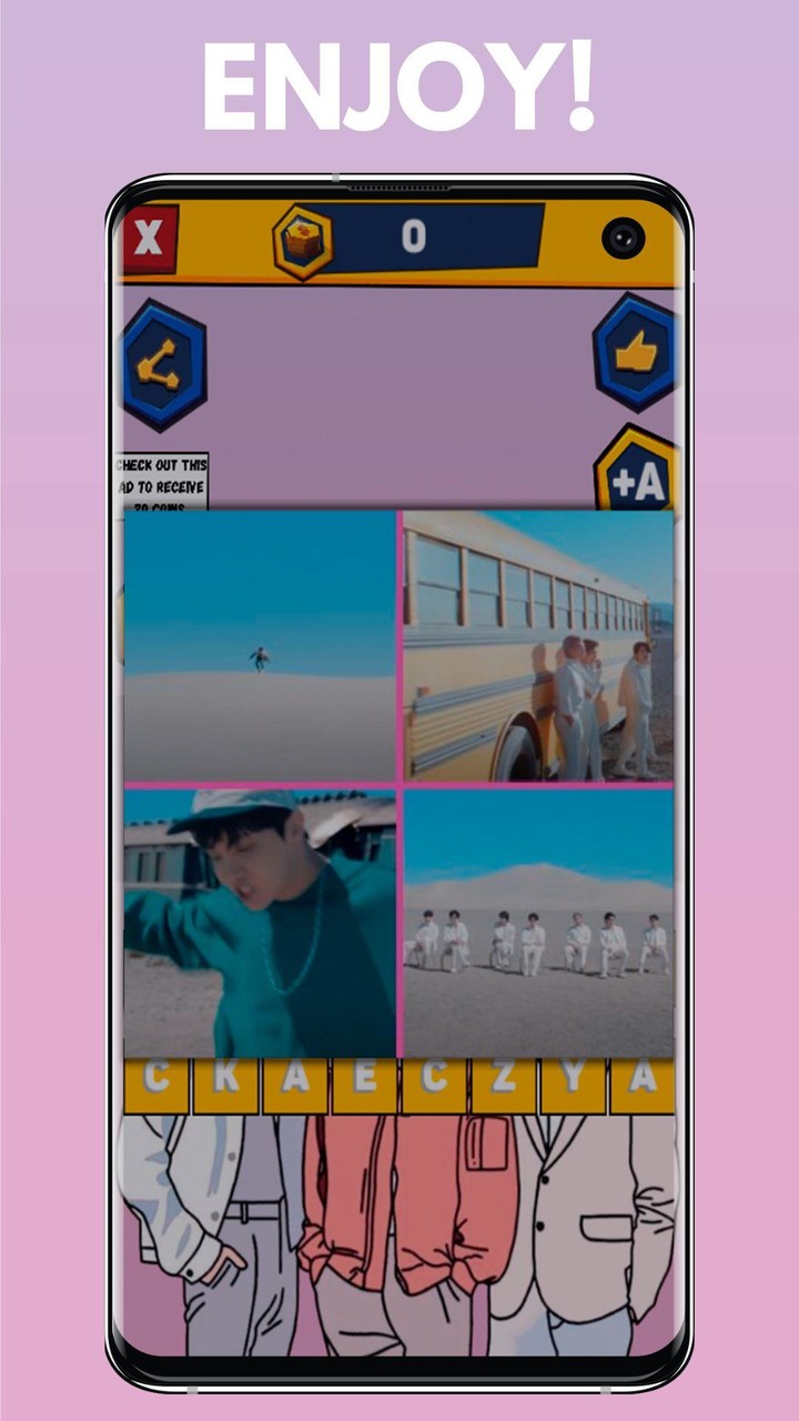 BTS ARMY GAMES MV SONG QUIZ screenshot image 4_Popularmodapk.com