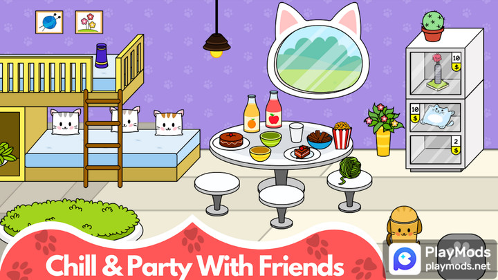 My Cat Town<span>(Unlock all MAP)</span> screenshot image 3_Popularmodapk.com