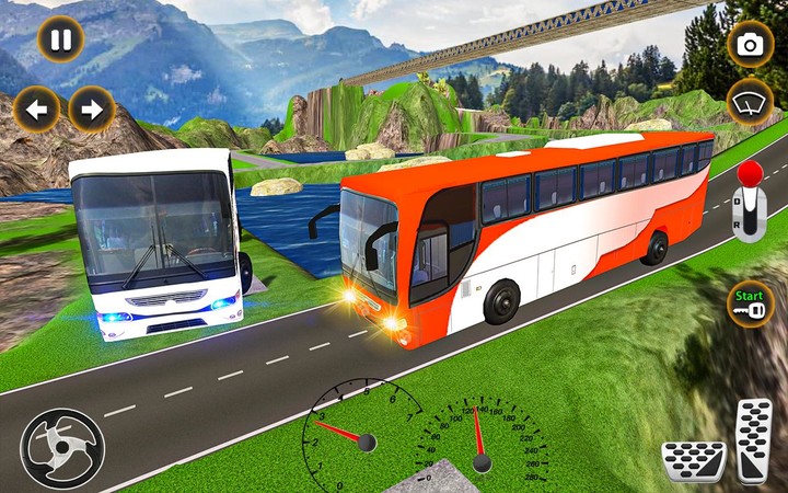 bus driving real coach game 3d screenshot image 3_Popularmodapk.com