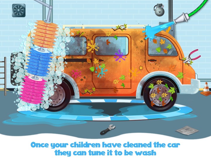 Baby Car Wash Garage Games For Boys screenshot image 5_Popularmodapk.com