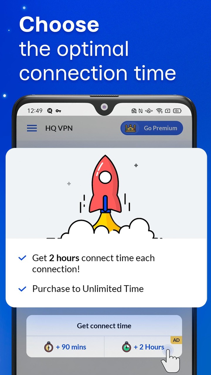 HQ VPN - High Quality VPN screenshot image 10_Popularmodapk.com