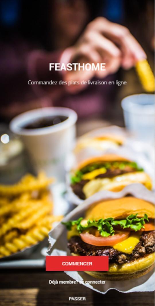 FASTHOME - Livraison de Repas screenshot image 1_Popularmodapk.com
