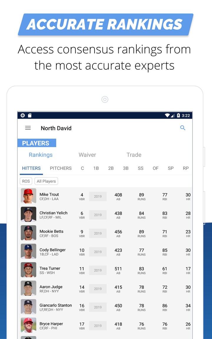 Fantasy Baseball My Playbook screenshot image 19_Popularmodapk.com