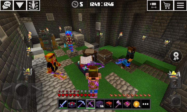 Planet of Cubes Craft Survival screenshot image 2_Popularmodapk.com