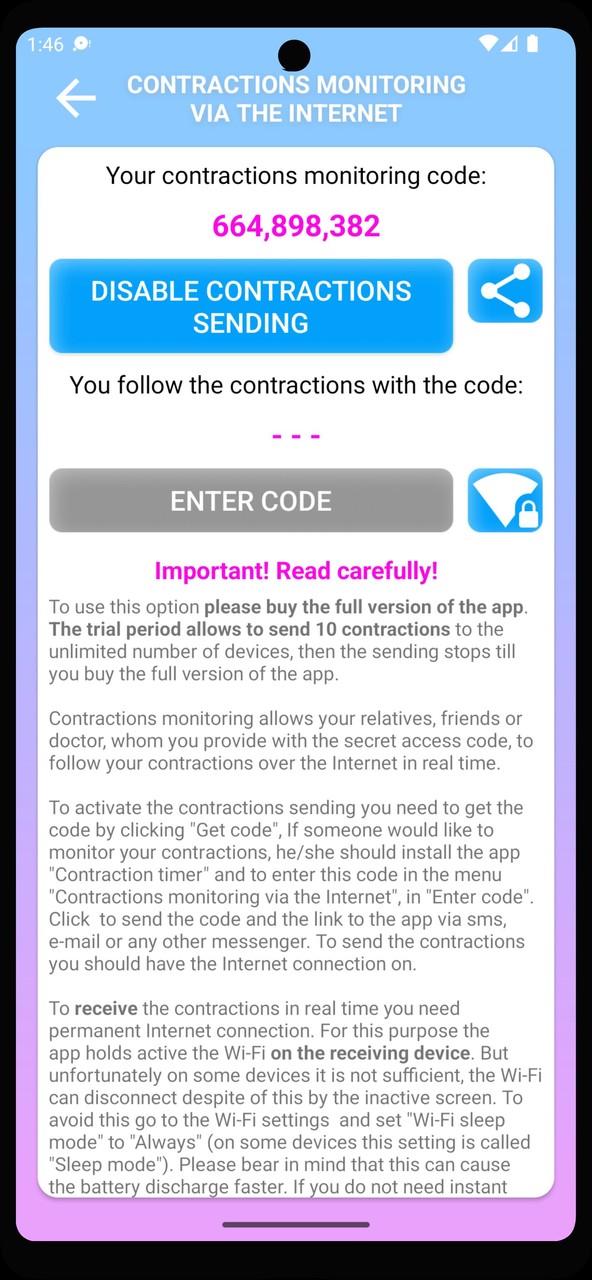 Contraction Timer screenshot image 6_Popularmodapk.com