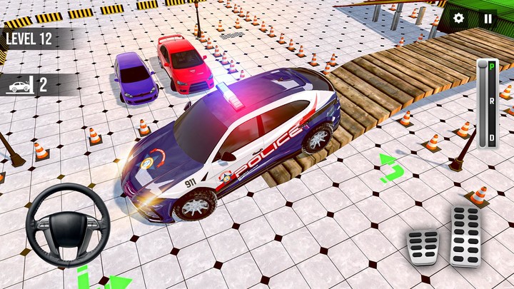 Police Prado Car Parking 3D screenshot image 1_Popularmodapk.com