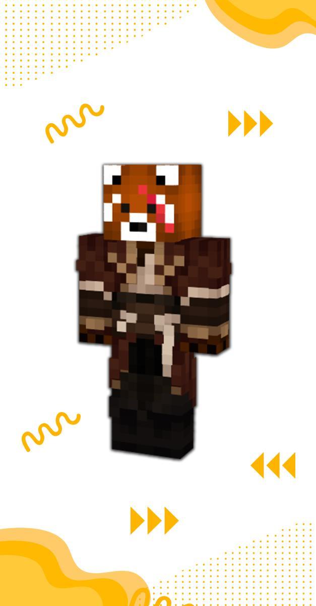 Skins Red Panda For Minecraft screenshot image 3_Popularmodapk.com