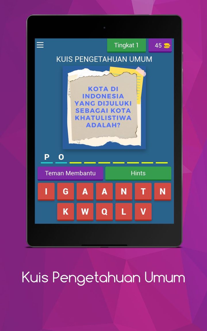 Kuis Pengetahuan Umum screenshot image 5_Popularmodapk.com