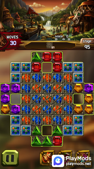 Jewel Amazon : Match 3 Puzzle<span>(Remove ads)</span> screenshot image 4_Popularmodapk.com