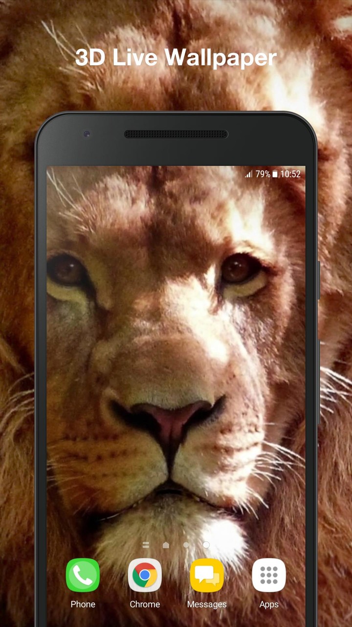 Real 3d Animals Live Wallpaper screenshot image 4_Popularmodapk.com