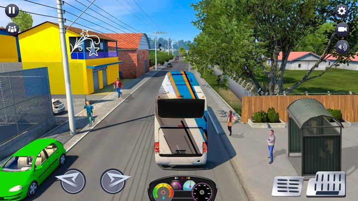 Drive Coach bus simulator 3D screenshot image 1_Popularmodapk.com
