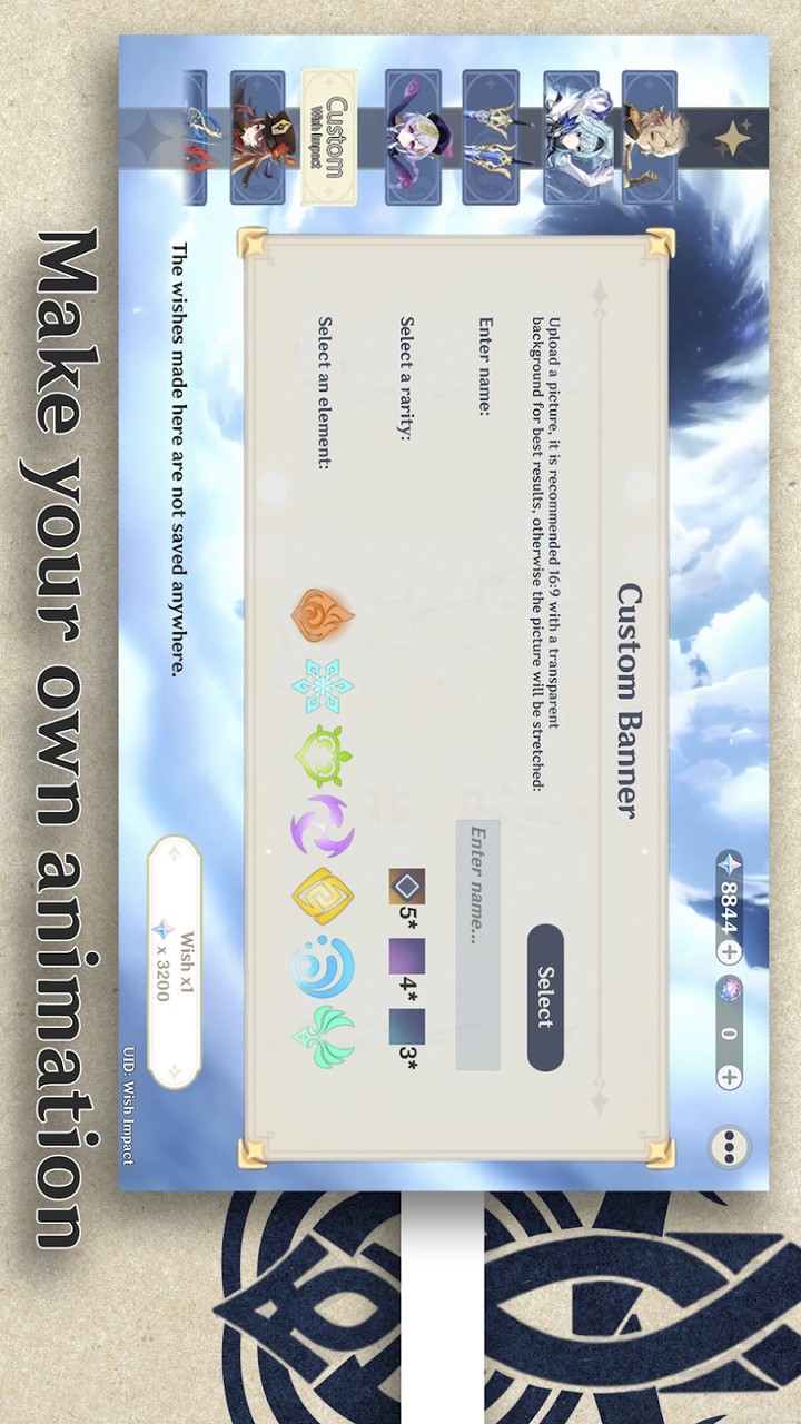 Wish Simulator: Genshin Impact<span>(Unlimited Money)</span> screenshot image 6_Popularmodapk.com