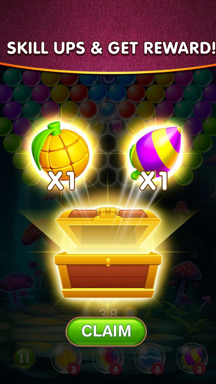 Woodland Bubble Pop screenshot image 5_Popularmodapk.com