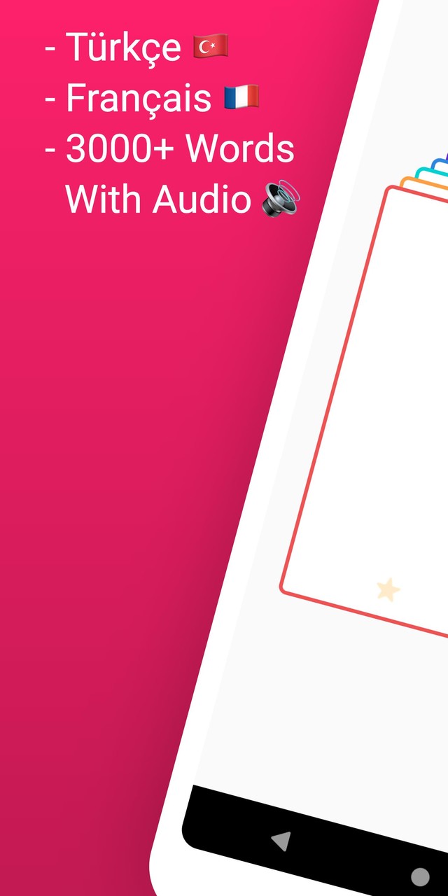 Practice French Turkish Words screenshot image 6_Popularmodapk.com