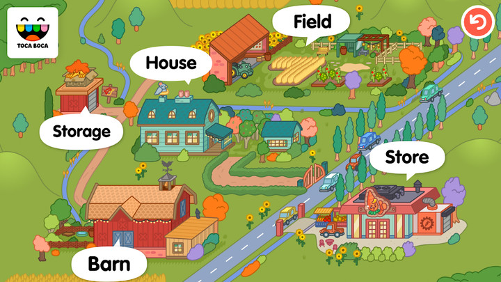 Toca Life: Farm<span>(Free download)</span> screenshot image 5_Popularmodapk.com