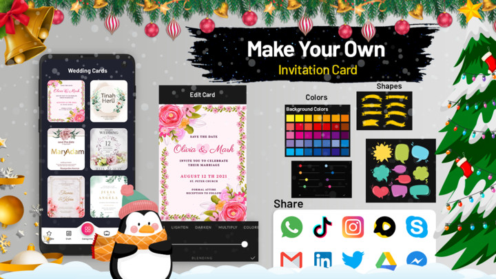 Party Invitation Cards Maker screenshot image 8_Popularmodapk.com