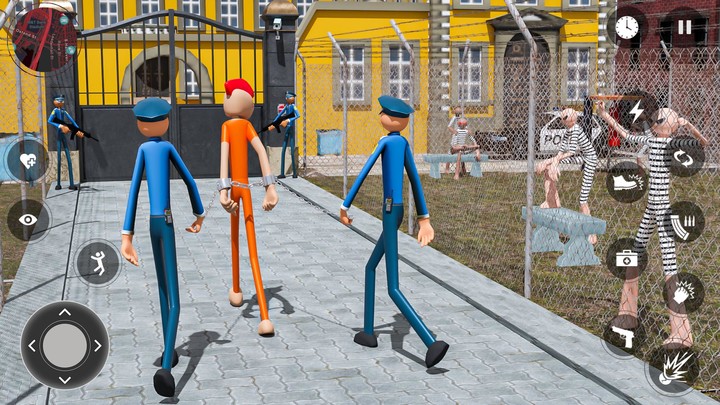 Stickman Prison: Jail Break 3D screenshot image 3_Popularmodapk.com