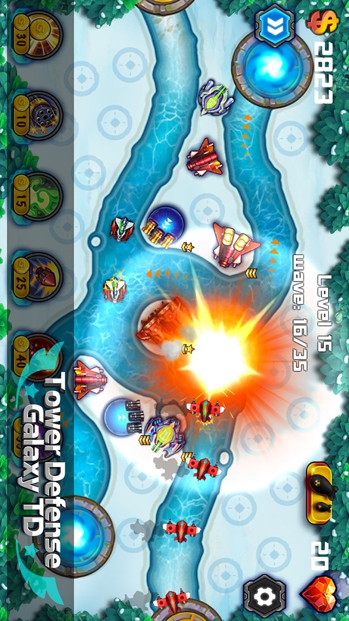 Tower Defense: Galaxy TD(lots of money) screenshot image 8_Popularmodapk.com