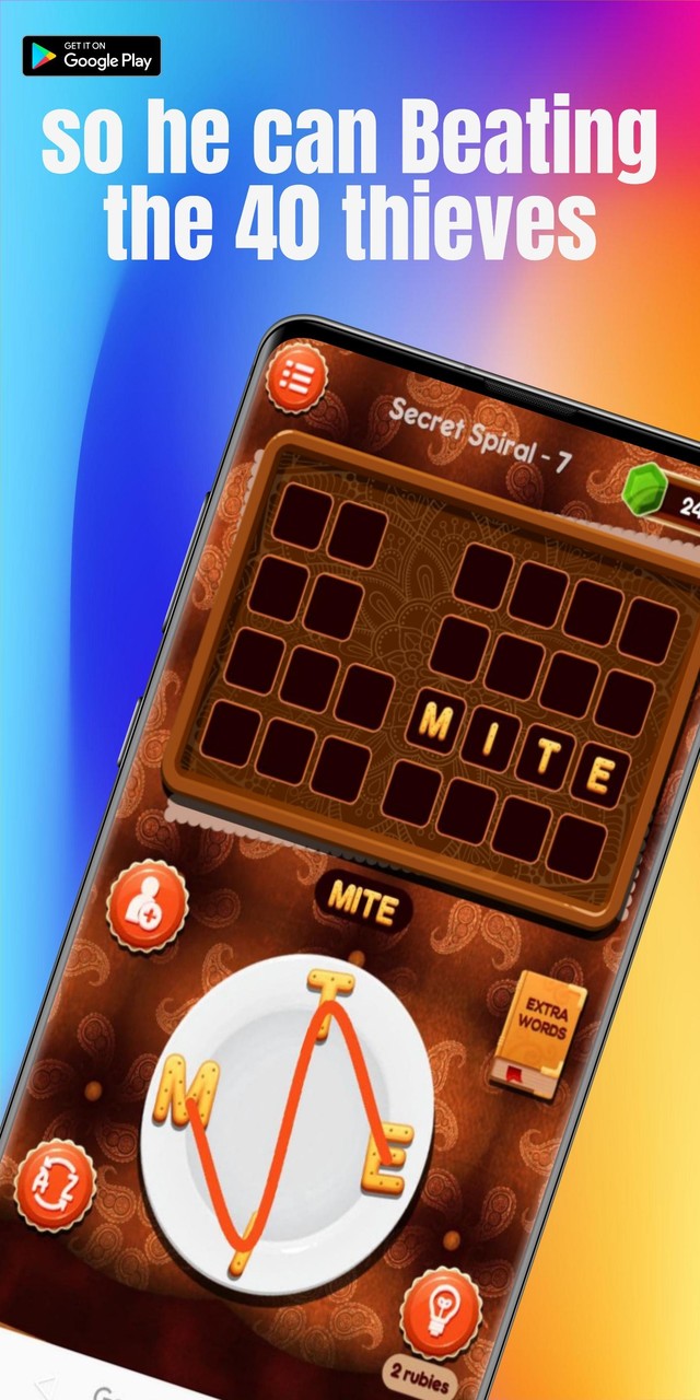 Words Connect, Ali Baba Crossword Learn Vocabulary screenshot image 2_Popularmodapk.com