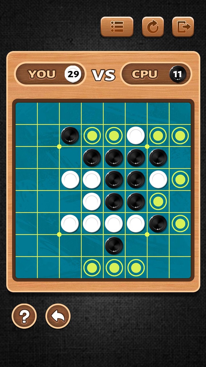 Reversi-Othello-AI Battle screenshot image 2_Popularmodapk.com