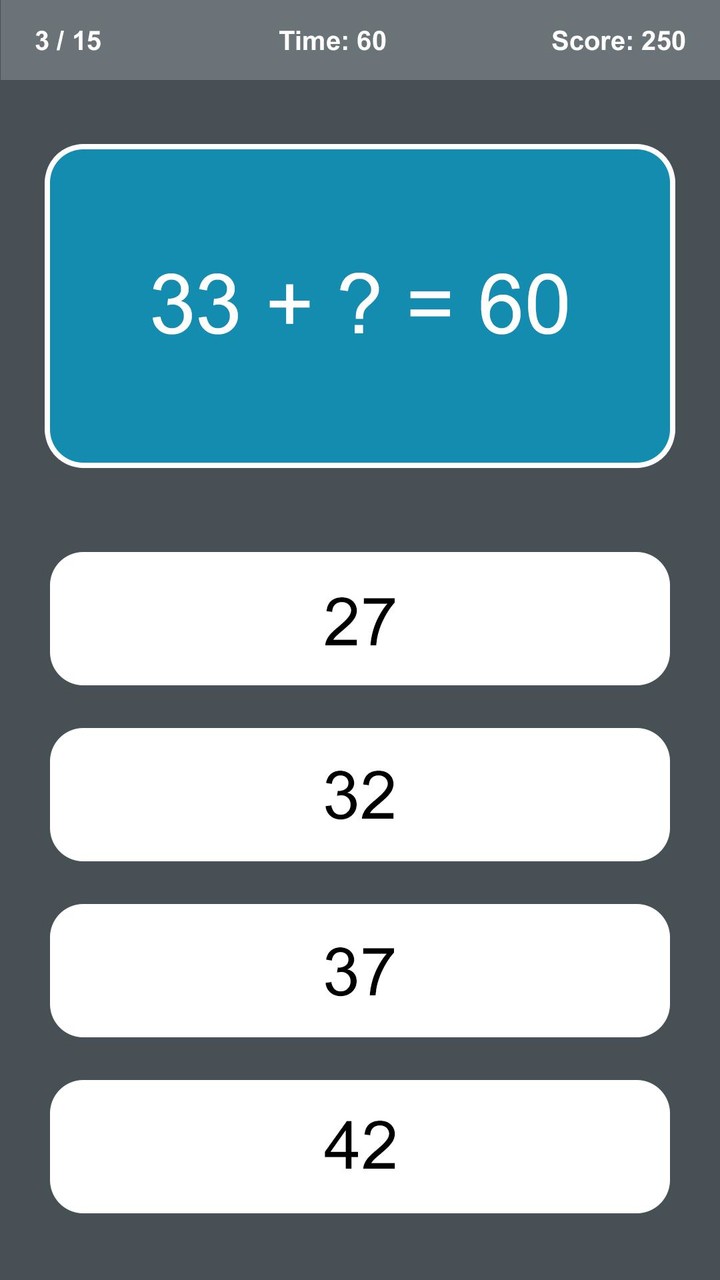 Math Games for Brain Training screenshot image 2_Popularmodapk.com