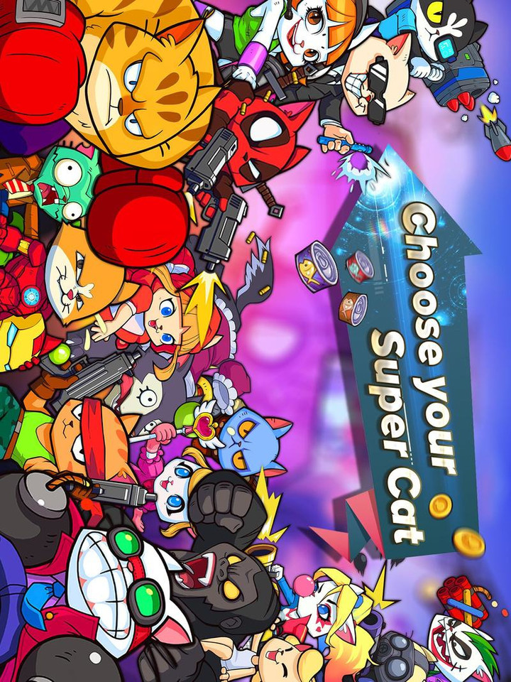SuperCats(Enemy Cant Attack) screenshot image 3_Popularmodapk.com