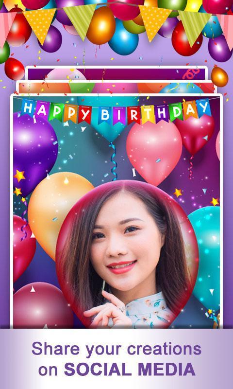 Happy Birthday Photo Frames screenshot image 6_Popularmodapk.com